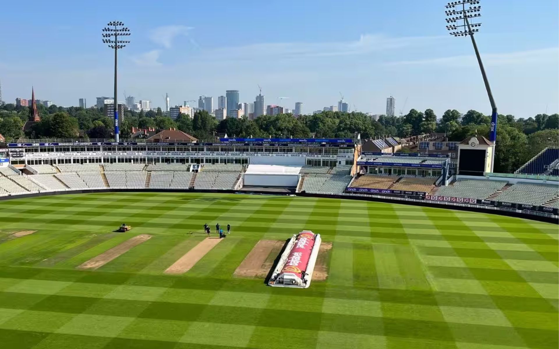 Edgbaston Birmingham Pitch Report For ENG vs WI 3rd Test